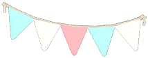Bright Pennant Banner