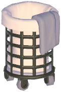 Iron Laundry Basket