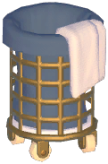 Iron Laundry Basket