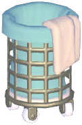 Iron Laundry Basket