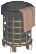 Iron Laundry Basket