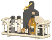 Industrial Wall-Mounted Cutting Board Rack