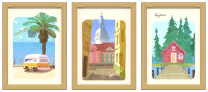 Hand-Drawn Scene Wall Art
