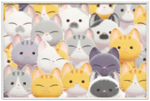 Gazing Cats Wall Art