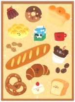 Retro Bread Wall Art