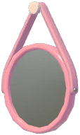 Minimalist Hanging Mirror