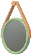 Minimalist Hanging Mirror