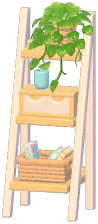 Minimalist Ladder Shelf
