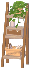 Minimalist Ladder Shelf
