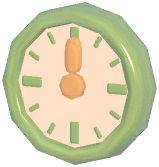 Minimalist Hanging Clock