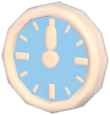 Minimalist Hanging Clock