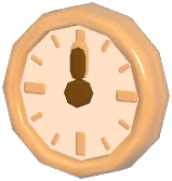 Minimalist Hanging Clock
