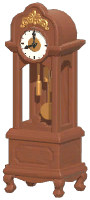 Retro Floor Clock