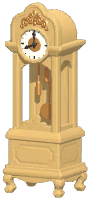 Retro Floor Clock