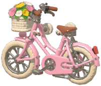 Wall-Mounted Retro Bike