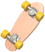 Wall-Mounted Penny Skateboard