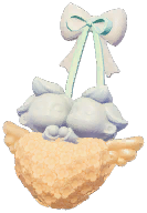 Twin Cupids Hanging Decor