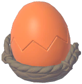 Orange Cracked Egg