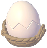 White Cracked Egg