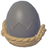 Black Cracked Egg