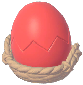 Red Cracked Egg
