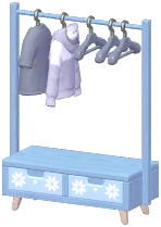 Snowflake Clothes Rack
