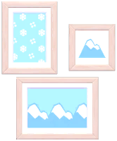 Snow Mountain Wall Art