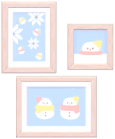 Snowman Set I Wall Art