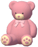 Pink Mood Small Toy Bear