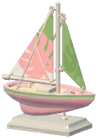Pink Mood Ship Model