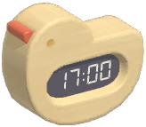 Bird Digital Clock