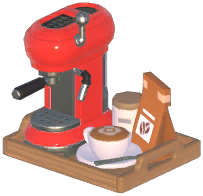 Festive Espresso Machine
