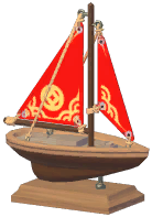 Spring Festival Ship Model