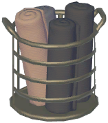 Iron Towel Basket