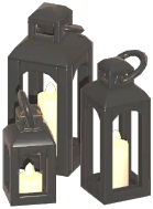 Minimalist Hand Lantern Set