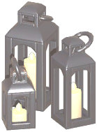 Minimalist Hand Lantern Set