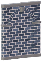 Magic Red Brick Sliding Door