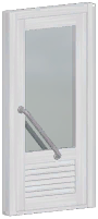 Light & Shadow Hinged Door