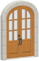 Rustic Double Door