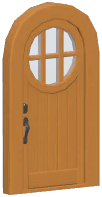 Rustic Hinged Door