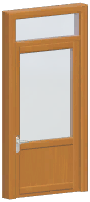 Wooden Hinged Door