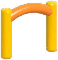 Bouncy Castle Inflatable Gate