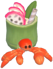 Dragonfruit Hermit Crab