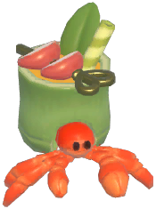 Apple Hermit Crab