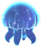 Blue Light Jellyfish