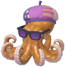 Director Common Octopus w/ Patterned Hat