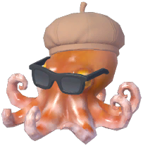 Director Pygmy Octopus w/ Cyan Hat