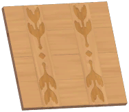 Frostgrove Leaf-Print Ceiling