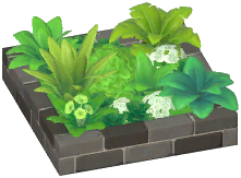Square Flower Bed
