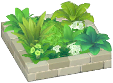 Square Flower Bed